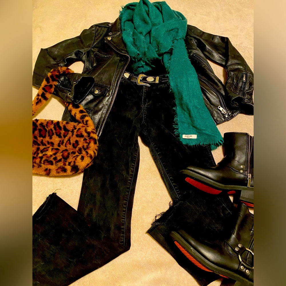 Classic motorcycle Leather Jacket